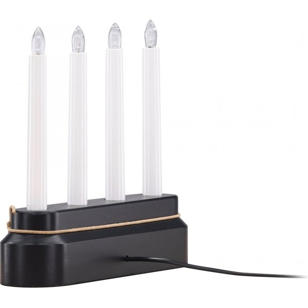 Näsfjället ljusstake - Svart/Vit Näsfjället ljusstake - Svart/Vit