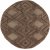 Tapis en laine Dahlia - Marron fonc