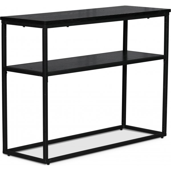 Solano konsolbord 100 x 35 cm - Svartbetsad ask (foliering)