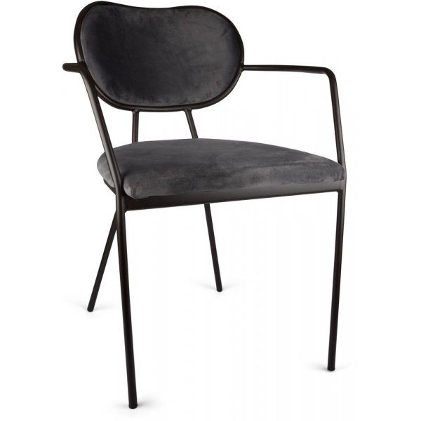 Stol Ludvig - Svart/grå Stol Ludvig - Svart/grå