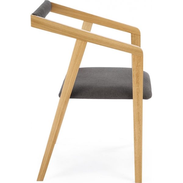 Chaise de salle  manger Java - Gris/chne