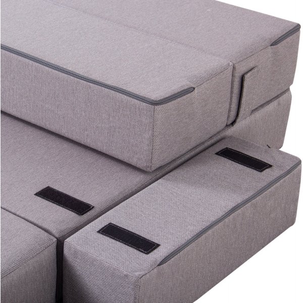 Canapé lit Melisa 2 places - Gris Canapé lit Melisa 2 places - Gris