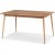 Alborg matbord 140x90 cm - Natur