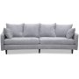 Gotland 3-sits svngd soffa - Oxford gr + Textilrengring fr mbler