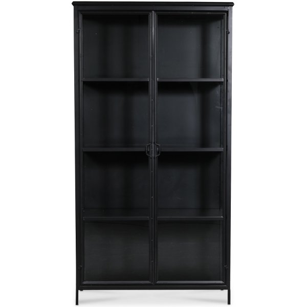 Industry vitrinskp i metall - Metall / Glas