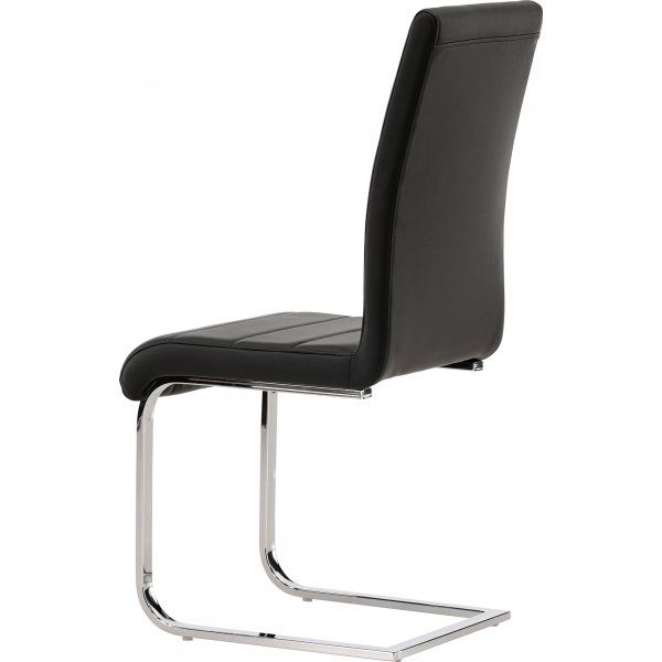 Tempo matstol - Svart PU