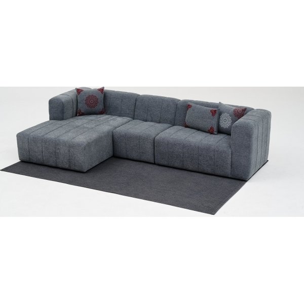 Beyza divansoffa vänster - Grå Beyza divansoffa vänster - Grå