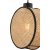 Drum taklampa - Beige/svart