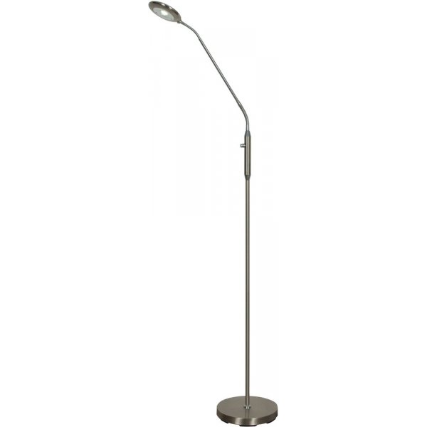 Moto golvlampa - Stl/krom