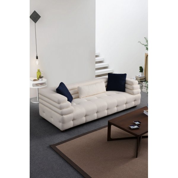 Canap 3 places Boston - Blanc