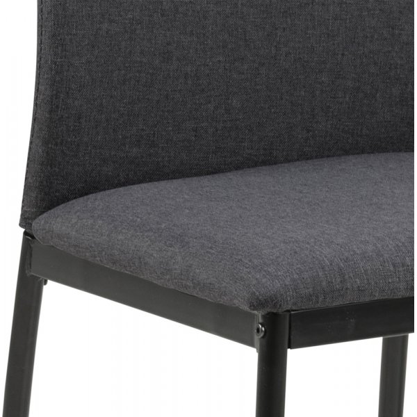 Chaise de salle à manger Demina - Gris foncé Chaise de salle à manger Demina - Gris foncé