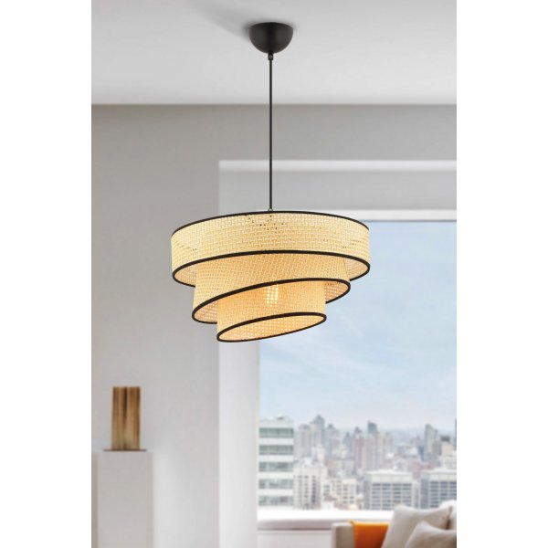 Couper taklampa - Camel/svart Couper taklampa - Camel/svart