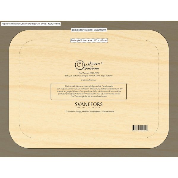 Plateau Brita 20 x 27 cm - Vert