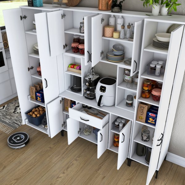 Armoire Jericho 147 - Blanc Armoire Jericho 147 - Blanc