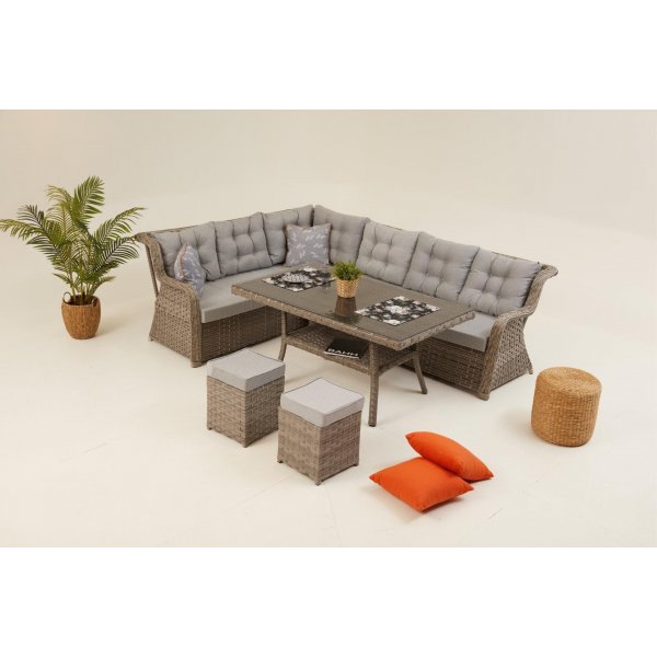 Vivaldi loungegrupp - Grå Vivaldi loungegrupp - Grå