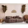 Doblo 2-sits soffa i boucl - Brun Cappuccino
