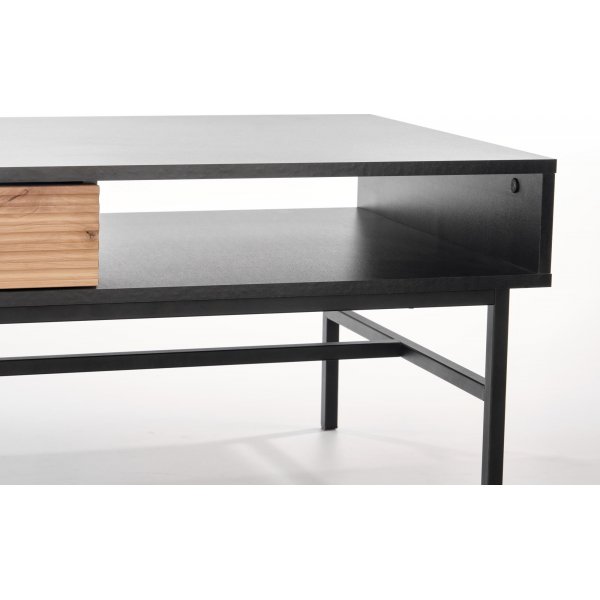 Laguna soffbord 110x 60 cm - Artisan ek/svart