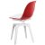 Chaise de salle  manger Eos 2-pack - Rouge/blanc