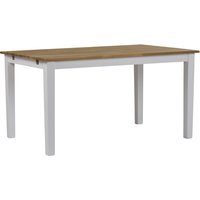 Österlen matbord 140 cm - Ek/vit Österlen matbord 140 cm - Ek/vit
