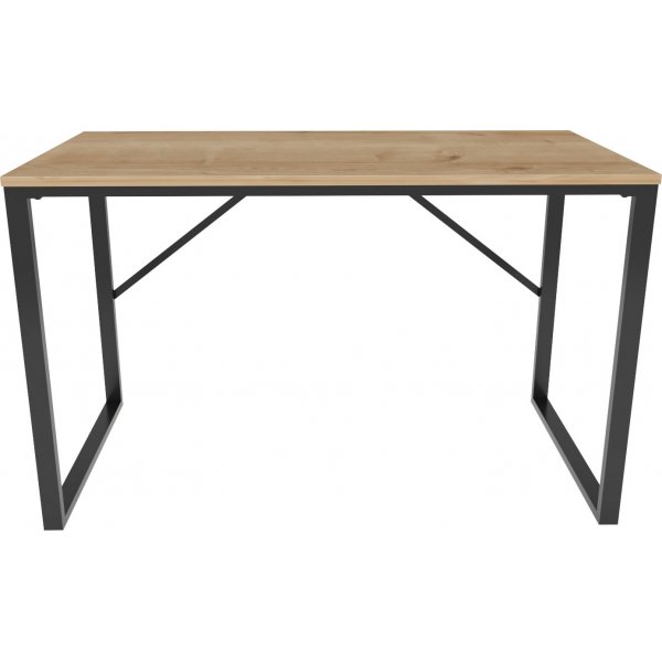 Layton skrivbord 120 x 60 cm - Svart/ek Layton skrivbord 120 x 60 cm - Svart/ek
