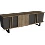 Deco mediabnk - Valnt/antracit