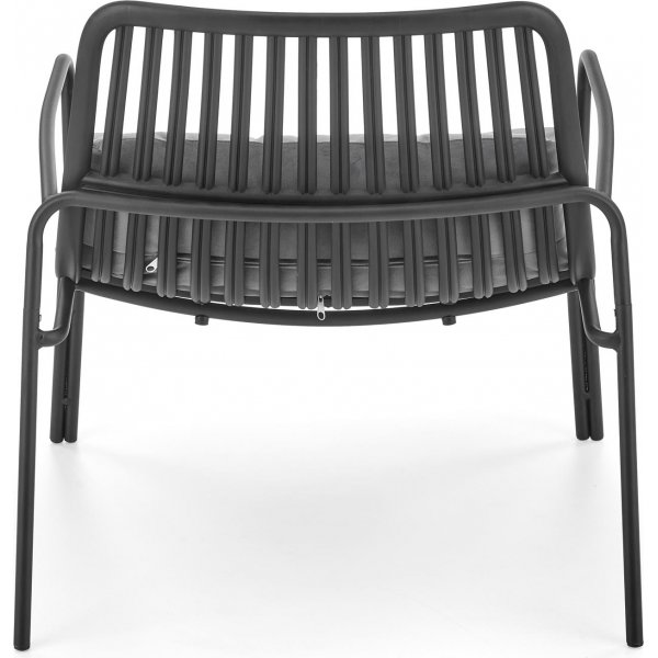 Fauteuil Melby - Noir/gris