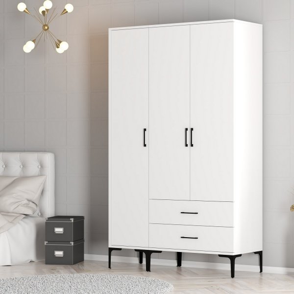 Kumsal garderob 9 Vit