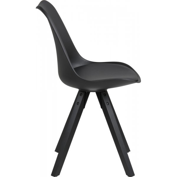 Dima matstol - Svart PU Dima matstol - Svart PU