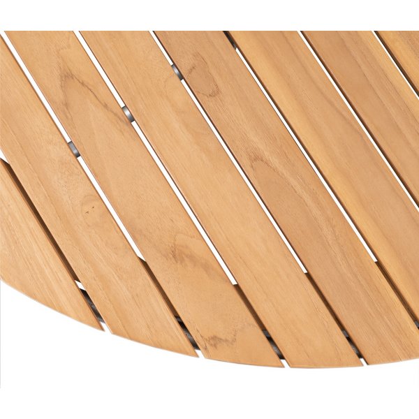 M�llan bord runt �130 cm - teak