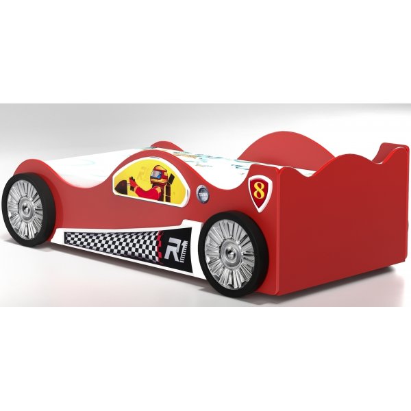 barnsäng bil - Röd Formel 1 barnsäng bil - Röd Formel 1