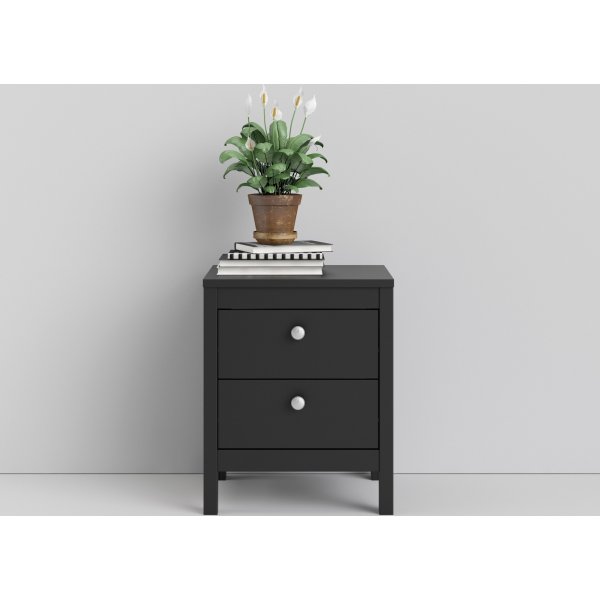 Nachtkastje Madrid - Zwart