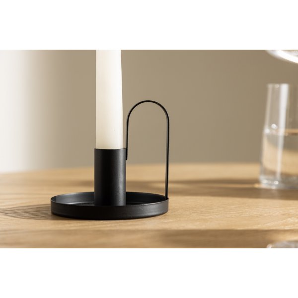 Crai ljusstake - Svart Crai ljusstake - Svart