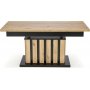 Baretti soffbord 130-170 x 65-82 cm - Artisan ek/svart