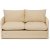 Saga 2-sits bddsoffa - Cream