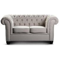 Chesterfield York 2-sits soffa - Valfritt tyg Chesterfield York 2-sits soffa - Valfritt tyg