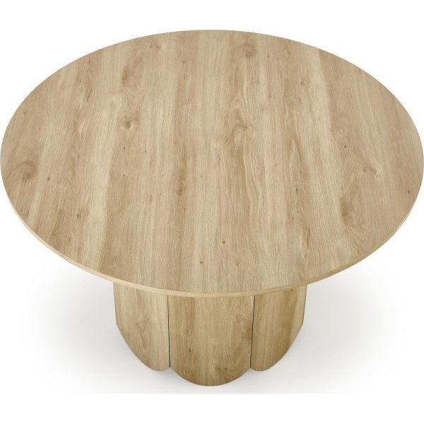 Table à manger ronde Hugo Ø120 cm - Chêne Table à manger ronde Hugo Ø120 cm - Chêne