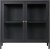 Meuble Dalby 80x35x80 cm - Noir