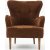 Fauteuil Karina - Marron/cuivre