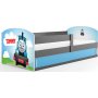 Vejle barnsng med frvaringsfack 80 x 160 cm - Valfri sticker & frg
