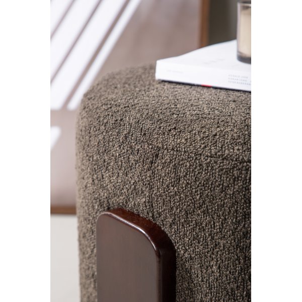 Pouf Coffey - Gris foncé Pouf Coffey - Gris foncé