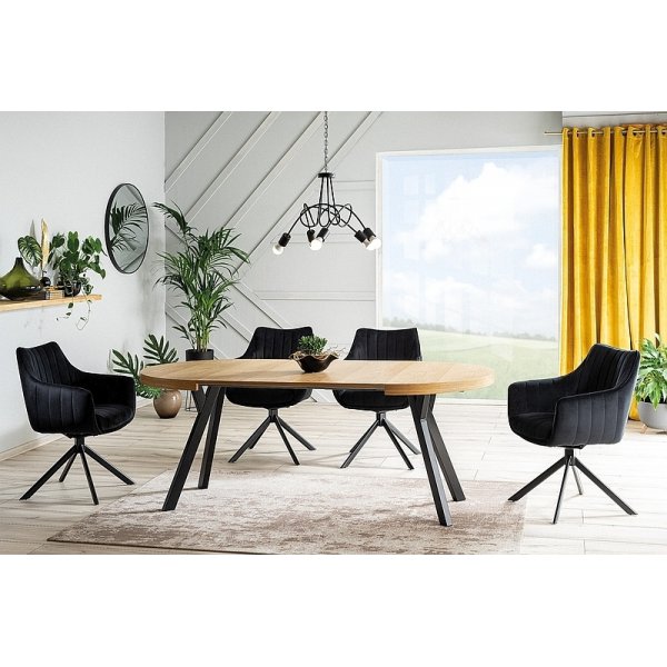 Chaise Casper - Noir