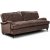 Howard Sir William 3-sits soffa (Dun) - Mobus Chocolate Floral