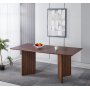 Crossby matbord 180x90 cm - Mörk brunbetsad ek Crossby matbord 180x90 cm - Mörk brunbetsad ek