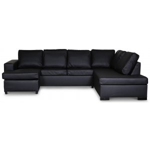 Solna U-soffa D3A - Bonded Leather + Flckborttagare fr mbler