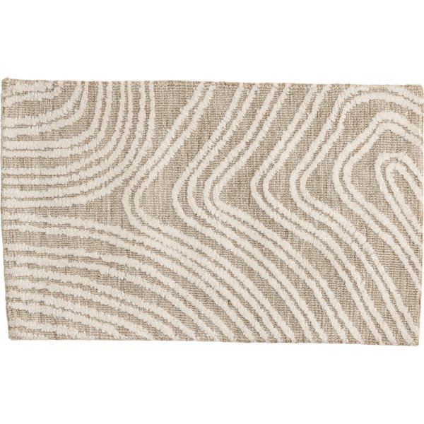Vera matta 50 x 80 cm - Beige/vit