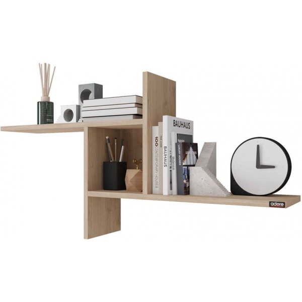 Rafa vägghylla 4 - Ek Rafa vägghylla 4 - Ek