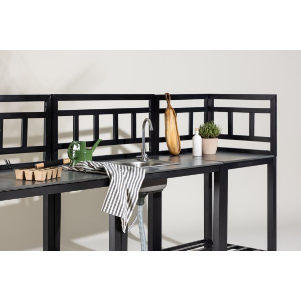 Utekk komplett svart - Alicante