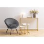 Console Alisma 110 cm - Marbre blanc/or