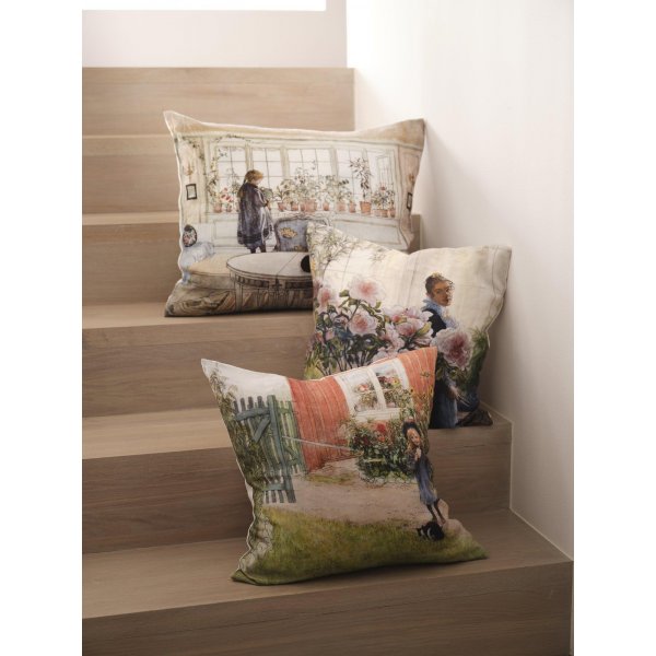 Kussenhoes bloemen 50 x 60 cm - Multi