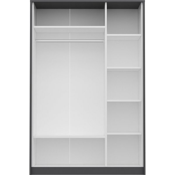 Life garderob - Antracit/vit Life garderob - Antracit/vit